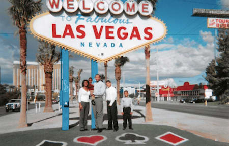 Aaron Ford and his family